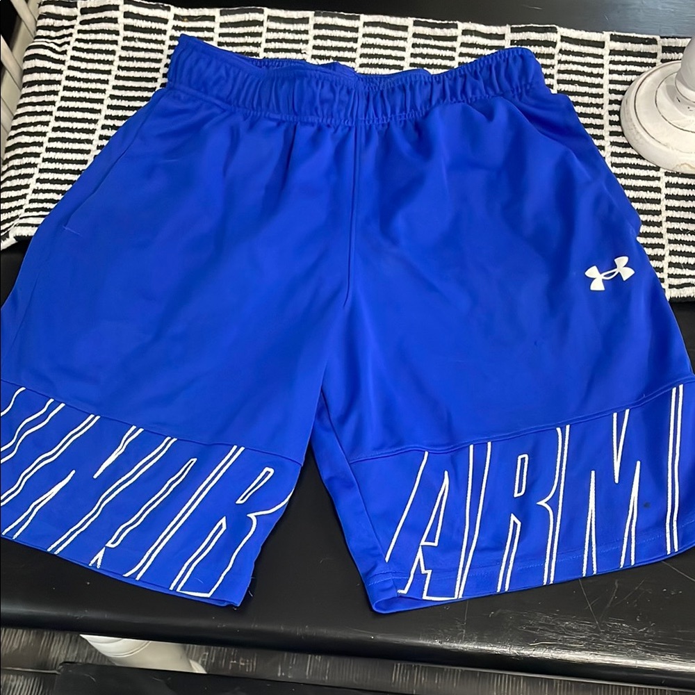 Under Armour Men's Blue Athletic Shorts